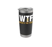 Running Funny Where's the Finish Marathon Runner Bicchiere termico in acciaio inox doppia parete