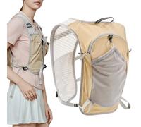 Running Hydration Vest - 34x43cm Lightweight Waterproof Bag | Nylon And Breathable Stretch Fabric Hydration Running Vest For Cycling Hiking Camping Climbing Runners Women Men Outdoor Sports Fitness