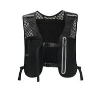 Running Hydration Vest, Adjustable Water Pack, Lightweight Chest Gear Runners, non Slip Bladder Backpack with Storage Pockets for Women Men Cycling Hiking Camping Outdoor Adventures, Nero , Fare