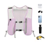Running Hydration Vest, Adjustable Water Vest Pack With Bladder, Non-Slip Chest Gear And Phone Holder, Women, Hiking, Cycling, Marathons, Race, And Camping Non-Slip