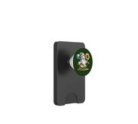 Running Into Autumn Gnome Dad Graphic With Sunflower Floral PopSockets PopWallet per MagSafe