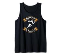 Running is My Therapy Runner Canotta