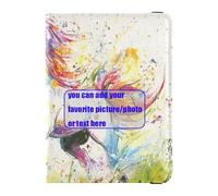Running Lovely unicorns personalizzare in pelle passaporto titolare copertura portafoglio porta carte passaporto custodia passaporto titolare portafoglio custodia impermeabile, correndo adorabili