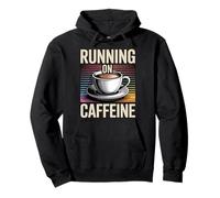 Running On Caffeine Felpa con Cappuccio