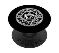 Running On Caffeine PopSockets PopGrip Adesivo