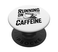 Running On Caffeine PopSockets PopGrip Adesivo