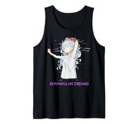 Running On Dreams Camicia - Carino Soft Sleepy Girl Kawaii Anime Canotta