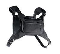 Running Pack - Tasca sul petto regolabile da uomo con scomparto per cellulare, pratica tasca frontale per escursionismo, arrampicata, sport, jogging, bicicletta, moto, campeggio, viaggi all'aperto