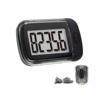 Running Pedometer, Accurate Step Counter With Clip, Step Counter | 2.5x1.7x0.8in 3D Pedometer Simple Large Display - Tracks Steps Precisely For Women Kids Adults Seniors