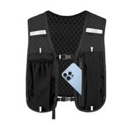 Running Phone Holder Vest - Lightweight Adjustable Traveling Chest Pack | Lightweight Running Hydration Vest for Women Men Cycling Riding Hiking Backpacking