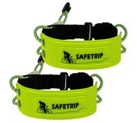 Running Reflective Arm Band - Regolabile 20-32 cm Elastico Strap, 16 g Lightweight, Reflective Star Material with Pom Steel Buckle, Safety Gear for Night Running Cycling Hiking Walking Outdoor
