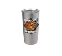 Running Skeleton Pain Cave Power Hour Endurance Athlete Bicchiere termico in acciaio inox doppia parete