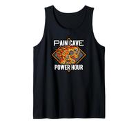 Running Skeleton Pain Cave Power Hour Endurance Athlete Canotta
