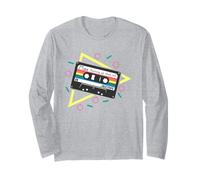 Running Up That Hill Divertente Carino 80s Max's Mix Maglia a Manica