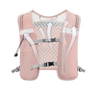 Running Vest, 4l Hydration Backpack, Adjustable Chest Straps, Reflective Lightweight Build, Water Bladder Bag for Cycling, Trail, Race, Hiking, Camping, 14.17x11.81x1.18 Inches