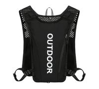 Running Vest, 5L Hydration Backpack, Adjustable Chest Straps, Lightweight Cycling Pouch, 14,17 x 8,27 x 3,15 pollici Breathable Gear, Outdoor Hiking Racing Competition Pack