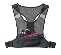 Running Vest - Impermeabile Reflective Vest Pack with Lightweight Phone Holder Bag | Comfortable Outdoor Giacche per Hiking Jogging Fitness Gym | Ideal for Sports Commuting and Active Lifestyle
