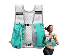 Running Vest, Reflective Hydration Phone Holder Chest Pack, Lightweight Running, Made to Last Fanny Bag with 500ml Water Bottle Storage Pocket for Teens, Men and Women