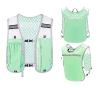 Running Vest - Vest Hydration Backpack | Lightweight Breathable and Sweatproof | Adjustable Stable Bladder Phone Bag Chest Pack Gear For Women Hiking Marathons Race Cycling Camping