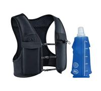 Running Vest Water Bottle Backpack with 500ml Flask