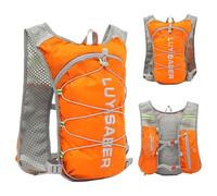 Running Water Vest - Lightweight Mesh, Trail Pack, Hydration Gear | 1.5L Bladder Backpack With Breathable Pads, Adjustable Straps For Runners, Trail Hiking, Cycling, Climbing, And Outdoor Sports Hydra