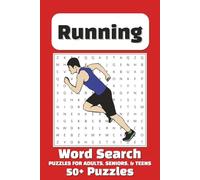 Running Word Seach Puzzle Book: Word Searches with Easy to Read Print about Running, Trail Running, Runners, and more | 6x9 inches | 50+ Puzzles… Gift for Vacations, Holidays and Free Times