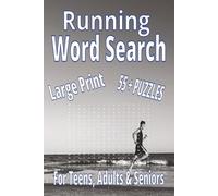 Running Word Search: Word Search with Easy to Read Print about Running Puzzle Book, Jogging, Marathon, Activity, Equipment, Brain Games: Large Print: ... for Vacations, Holidays and Relaxation