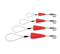 Anello tiracavi RUNPOFIX 4 pz. con cappuccio di protezione e gancio set da 4 RUNPOTEC Quantità:1
