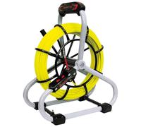 Runpotec - Set Standard asta in fibra di vetro 40 m, diametro 4,5 mm, filettatura RTG, diametro 6 mm con bobina d' acciaio, diametro 330 mm, 10056
