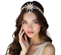 RUNRAYAY Bridal Head Bash, Greek Roman Golden Star Moon Moon Headbands Crowns Croona di capelli per matrimoni Bande per capelli da sposa Accessori per il matrimonio della sposa