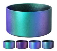 runrayay Camaleonte Gradiente Matte Luster Silicone Boot, Compatibile con Stanley Quencher Tumbler 20-40Oz e 12-24Oz Bottiglie d'Acqua con Base 2.8-3In, Verde