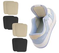 runrayay Cuscinetti per Linguetta, 4 Paia di Cuscinetti per Piedi per Scarpe da Donna e Uomo, Morbidi e Antiscivolo, per Rendere Le Scarpe più Piccole