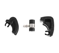 RUNROTOO 1 Set di camme per pedale batteria - Kit di aggiornamento a basso attrito con camma di azionamento per pedale grancassa, accessorio per riparazione e modifica, colore nero