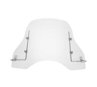 RUNROTOO 1 set di parabrezza alto per moto - Parabrezza anteriore da 14,6" con staffa di montaggio - Deflettore antivento universale con bulloni laterali per ciclismo all'aperto