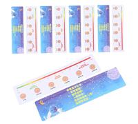 RUNROTOO 10 Pezzi Righello per Misurazione del in Plastica Portatile 16x4 Cm in Cliniche di Riposo per Autovalutazione del Paziente