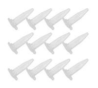 RUNROTOO 1000 Pezzi Provette da Laboratorio 0.5ml in Plastica Graduata Conico Anti-coagulante con Tappo Ermetico per Centrifuga e Conservazione Campioni in Laboratori di Ricerca