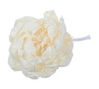 RUNROTOO 12 Pezzi Diffusore di Oli Essenziali a Forma di Fiore: Ricarica con Fiore di peonia Artificiale, flacone diffusore per aromaterapia con Testa di peonia, Decorazione profumata per la casa 12