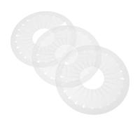 RUNROTOO 3 Pezzi Strumento Ergonomico per Fiore in Nastro, in Plastica Bianca per Piegatura di Nastri e Decorazioni per On-The-Go Designers