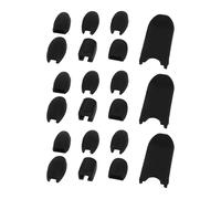 RUNROTOO 3 set di cuscini poggiapollice per sassofono - Rialzi laterali in silicone per tasti del sassofono contralto - Tastiere e destra - Supporto per le dita del soprano e tenore per il palco della