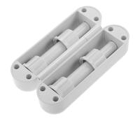 RUNROTOO 44 Pezzi Scatola Porta Punte per Unghie 2, 35mm 44 Slot Magnetici | Plastica Bianca, Superficie Opaca e Bordi Arrotondati, per Tecnici Unghie in Salone o Studio Mobile