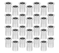 RUNROTOO 50 Pezzi Dadi per Rivetti M6-1 in Acciaio Inox, Inserto Filettato M6 per Elementi di Fissaggio Industriali, Dadi per Rivetti Resistenti Adatti a Installazioni di Grandi