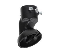 RUNROTOO Adattatore per ventilatore a soffitto inclinato: staffa in acciaio per ventilatore a soffitto per soffitti a cattedrale e inclinati - fino a 45 gradi - Kit di montaggio per soggiorno e camera