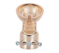 RUNROTOO Adattatore per ventilatore a soffitto inclinato: staffa in acciaio per ventilatore a soffitto per soffitti a cattedrale e inclinati - fino a 45 gradi - Kit di montaggio per soggiorno e camera