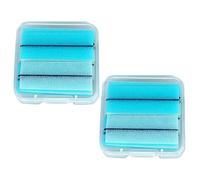 RUNROTOO Adesive per Finte Adesione e Applicazione Rapida Autoadesive Jelly 2 Scatole da 10 per Naturale