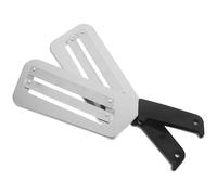 RUNROTOO Affettatrice per Cavolo e Frutta in Acciaio Inossidabile e Plastica, 2 Pezzi, Strumento Versatile per Taglio e Preparazione in Cucina e Locale