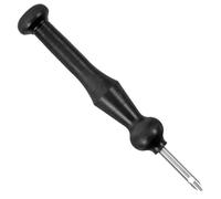 RUNROTOO Ago Punch Needle per Ricamo Manico in Plastica e Metallo, Nero, Leggero ed Ergonomico, per Filo e Tessuto Non Tessuto, per Craft Design e Manual DIY Arts