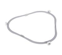 RUNROTOO Anello Girevole per Microonde 20 Cm, Supporto Piatto Rotante in Plastica Resistente, Base di Ricambio per Forno a Microonde, Installazione Semplice per Riscaldamento Uniforme