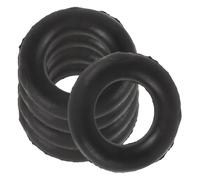 RUNROTOO Anello in Gomma Nero Set da 5 Pezzi, Resistente ed Elastico per Avvolgitore Macchina da Cucire Domestica Compatibile Macchine Butterfly, Flyingman e Bee