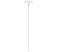 RUNROTOO Asta di agitazione in PTFE per miscelazione in laboratorio, paletta di precisione per agitazione chimica, strumento di miscelazione da laboratorio da 25 cm/10'' per esperimenti con