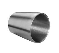 RUNROTOO Bicchiere da Shot Doppio Strato Design in Acciaio Inossidabile 180ml Vuoto Resistente e Facile da Pulire per Cocktail e Whisky